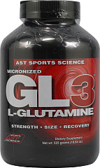 AST GL3-750 micronized l-glutamine, 525 гр