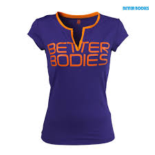 Better bodies 110693-495 Футболка Fitness V-Tee, Athletic Purple