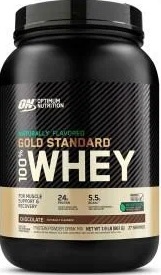 Optimum Nutrition 100% Naturally Flavored Whey Gold Standard, 861 гр