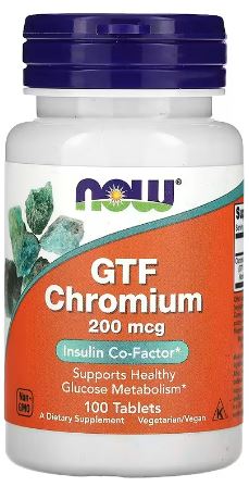 NOW Chromium Picolinate, 100 капс