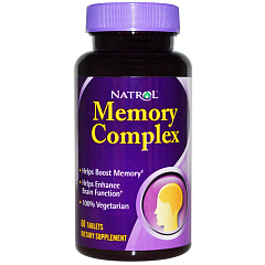 Natrol Memory Complex, 60 таб