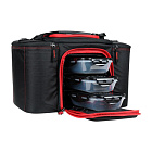 Six Pack Fitness сумка - холодильник Innovator 300, чёрный/красный