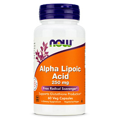 NOW Alpha Lipoic Acid 250 mg, 60 капс