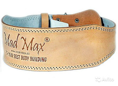 Mad Max Пояс Leather Belt MFB-246/NAT