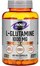 NOW L-Glutamine 1000 мг, 120 капс
