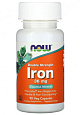 NOW Iron 36 мг, 90 капс