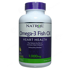 Natrol Omega-3 Fish Oil 1000 мг, 60 капс