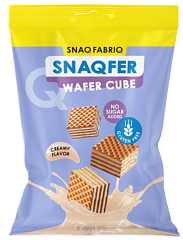 Snaq Fabriq SNAQFER WAFER CUBE Батончик неглазированный вафельный, 100 гр