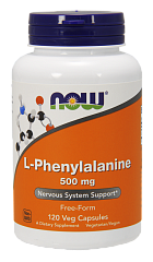 NOW L-Phenylalanine 500 мг, 120 капс