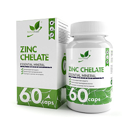 NaturalSupp Zinc Chelate, 60 капс