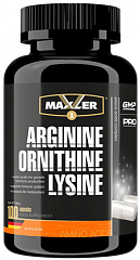 Maxler Arginine Ornithine Lysine, 100 капс