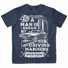 MaxExtreme футболка Speedway Driver, светло-серая