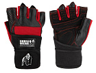 Gorilla Wear GW-99144/BK-RD Перчатки "Dallas", чёрный-красный