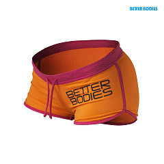 Better bodies 110736-245 Contrast hotpants шорты, розовый/оранжевый