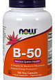 NOW Vitamin B-50, 100 капс