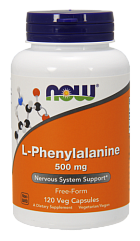 NOW L-Phenylalanine 500 мг, 120 капс