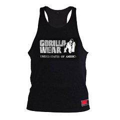 Gorilla Wear GW-90104/BK-SIL Майка "Classic"