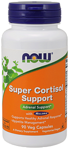 NOW Super Cortisol Support, 90 капс