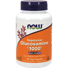 NOW Glucosamine 1000, 90 капс