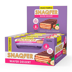 Snaq Fabriq Snaqfer Wafer Dessert Батончик вафельный глазированный, 45 гр