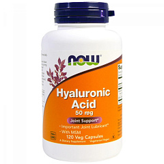 NOW Hyaluronic Acid 100 mg, 120 капс