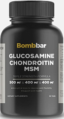 Bombbar Glucosamine, Chondroitin, MSM, 90 таб