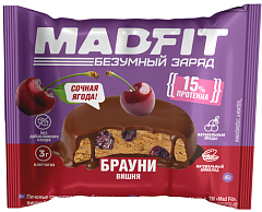 Mad Fit Брауни печенье глазированное, 45 г