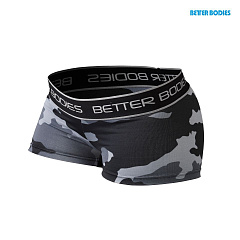 Better bodies 110711-944 Fitness hotpant шорты женские, серый камуфляж