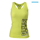 Better bodies 110725-631 Fitness rib майка, лайм