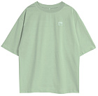 Kultlab Мужская футболка Oversize Merch, зелёная - зелёная