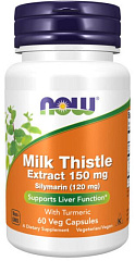 NOW Silymarin 150 мг, 60 капс