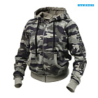 Better bodies 110732-673 женская толстовка, зелёный камуфляж