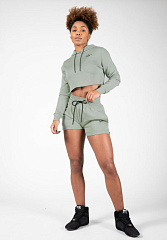 Gorilla Wear GW-91523\LGN Женская укороченная толстовка "Pixley"