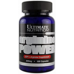 Ultimate Nutrition Arginine Power, 100 капс