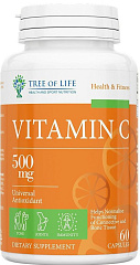 Tree of Life Vitamin C 500 мг, 60 капс