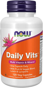 NOW Daily Vits, 120 капс