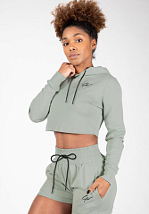 Gorilla Wear GW-91523\LGN Женская укороченная толстовка "Pixley"