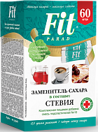 Fit Parad Заменитель сахара на основе эритрита №10, 60 стиков