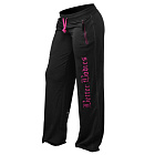 Better bodies 110723-991 Women´s flex pant, черные с розовым