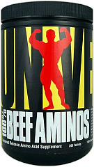 Universal Nutrition 100% Beef Aminos, 200 таб