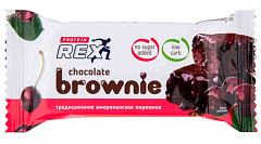 Protein rex Brownie Пирожное протеиновое, 50 гр