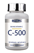 Scitec Nutrition С-500, 100 капс