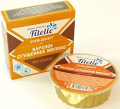 Fitelle Крем-десерт Сгущенное молоко вареное, 100 гр
