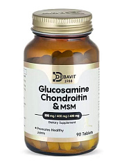 Debavit Glucosamine Chondroitin & MSM, 90 таб