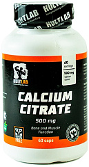 Kultlab Calcium Citrate 500 мг, 60 капс