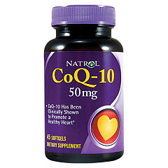 Natrol Co Q-10 50 мг, 45 капс