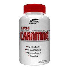 Nutrex Lipo 6 Carnitine, 120 капс