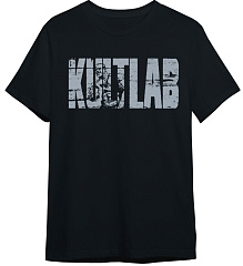 Kultlab Футболка мужская Джей Катлер (серый логотип), чёрная - серая