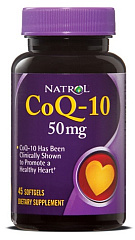 Natrol Co Q-10 50 мг, 45 капс