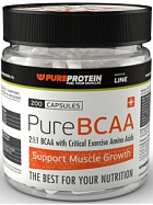 PureProtein BCAA, 180 капс